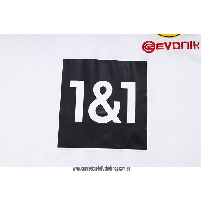 Camiseta de Entrenamiento Borussia Dortmund 22-23 Blanco